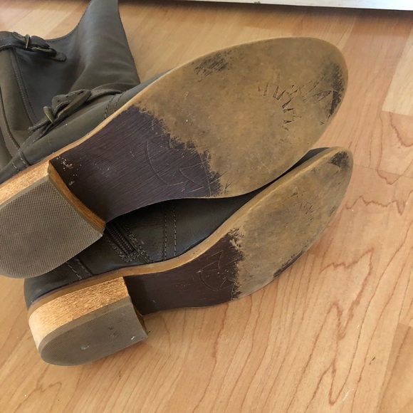 Bare Traps grey below the knee riding boots - Picture 7 of 7